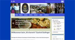 Desktop Screenshot of gasthof-stallinger.at