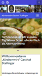 Mobile Screenshot of gasthof-stallinger.at